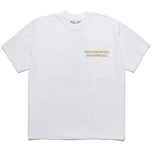 ジープランツ着ワコマリア×バッズプールマリアプリント半袖TシャツM ジープランツ着ワコマリア×バッズプールマリアプリント半袖TシャツM